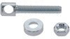 Fix-Nippel Strebenkloben  XL silber