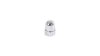 Fix-Nippel Hutmutter  M10 silber