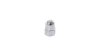 Fix-Nippel Hutmutter  M10 silber