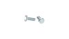Bofix Sechskantschraube  M6 silber