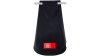 Fahrer Latz Snap  XL schwarz, rot