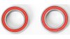 SRAM Lager-Set  XL silber, rot