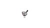 Sturmey Archer Schalthebel  M5 silber, schwarz