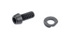 SRAM Schraube  17 mm silber