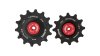 Schaltwerke, Ersatz AXS  17 mm schwarz, rot