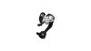 Shimano Altus RD-M370  17 mm silber