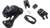 Shimano Deore Di2  17 mm schwarz
