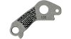 Silca Schaltauge  17 mm silber