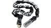 KRYPTONITE Kryptolok Integrated Chain  L schwarz, grau