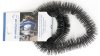  Nabenputzringe  17 mm schwarz