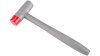 Silca Dead Blow Hammer  M5 silber, rot