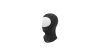 F-Lite Seamless Balaclava Herren 22 mm schwarz