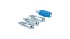 Oxford CO2 Topups  17 mm silber