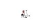 Elite Qubo Fluid  XXL weiß, silber, rot