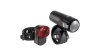 Axa Compactline 35 USB   schwarz, rot