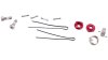Avid Feder-Kit  1 1/8  rot, silber