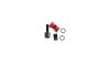Avid Einstellschraube  1 1/8  schwarz, rot