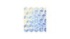 Reflective Berlin Shapes  XL blau