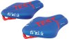fi'zi:k Sattel  XXL blau, weiß, rot