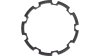 Shimano Zwischenring  3XL grau