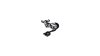 Shimano Deore RD-M610  17 mm silber