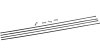 Fulcrum Speichensatz  L schwarz