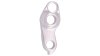Union Schaltauge  17 mm silber