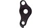 Union Schaltauge  17 mm schwarz