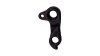 Union Schaltauge  17 mm schwarz