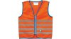 Wowow Fun Jacket Kinder L orange, silber