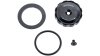 RockShox Druckstufenverstellknopf  1 1/8  schwarz