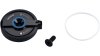 RockShox Druckstufenverstellknopf  1 1/8  schwarz
