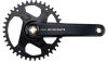 Shimano ESSA FC-U2000-1/U2001-1  XL schwarz