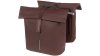 Basil City Double Pannier Bag MIK  L braun