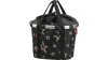 Rixen & Kaul Bikebasket  XL schwarz, beige
