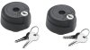 Uebler Knebelmutter  Unisize schwarz, silber
