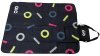 QIO Picknickdecke  XXL schwarz, bunt