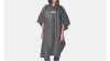 QIO Regenponcho  XXL schwarz, bunt