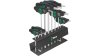 Wera Bicycle Set 6  4 mm schwarz, silber, grün