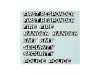 Trek Decal Trek Service Fleet Combined Set