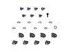 Trek Fastener Trek Fetch+ 2 Foot Guard Mounting Kit Bla