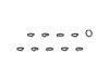 Unbekannt Spacer Trek-Electra Split Washer 9.5ODx6.3IDx1.6T