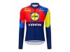 Santini Trikot Santini Trek Race Langarm S Blue/Yellow