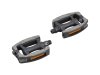 Wellgo Pedal Wellgo C157 Resin City 9/16 Inch Black/Grey