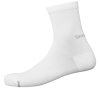SHIMANO Performance Mid Socks White L-XL ( Size 45-48)