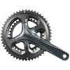 SHIMANO Kurbelgarnitur TIAGRA FC-4700 10-fach 165 mm 50-34 Zähne Grau