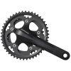 SHIMANO Kurbelgarnitur FC-CX50 10-fach 175 mm 46-36 Zähne Schwarz