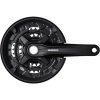SHIMANO Kurbelgarnitur  FC-M210-3 175 mm 40-30-22 Zähne