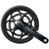 SHIMANO Kurbelgarnitur SORA FC-R3000 9-fach 175 mm 50-34 Zähne Schwarz mit KSR