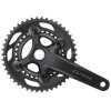 SHIMANO Kurbelgarnitur GRX FC-RX600-10 10-fach 175 mm 46-30 Zähne Schwarz